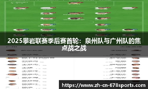 2025攀岩联赛季后赛首轮:泉州队与广州队的焦点战之战